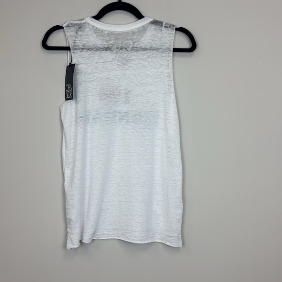 Chaser I Hate Mondays Burnout Tank Top Size Small NEW - Picture 4 of 4